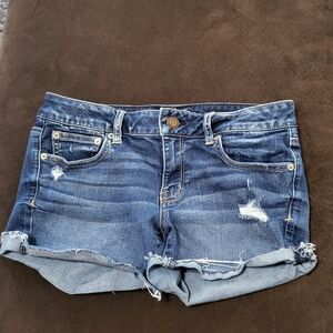AEO women's jean shorts 10